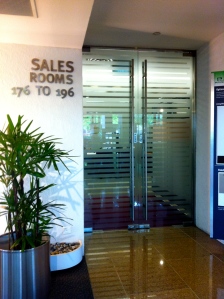Sales rooms at HDB