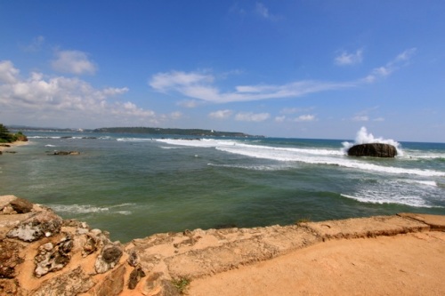 Indian Ocean, Galle Fort, Sri Lanka