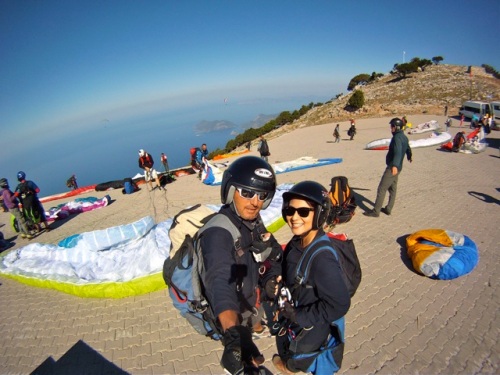 Paragliding in Oludeniz, Babadag Mountains, Fethiye, Turkey