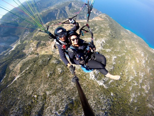 Paragliding in Oludeniz, Babadag Mountains, Fethiye, Turkey